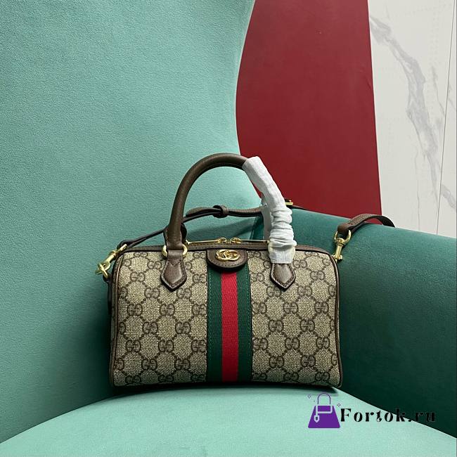 Fortok Gucci Ophidia GG Mini Top Handle Bag 772053 21.5x14x11.5cm - 1