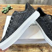 Fortok Givenchy 3D Printed Logo Sneakers Black - 6