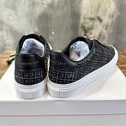 Fortok Givenchy 3D Printed Logo Sneakers Black - 4