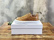 Fortok Givenchy 3D Printed Logo Sneakers Brown - 1