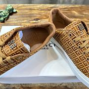 Fortok Givenchy 3D Printed Logo Sneakers Brown - 5