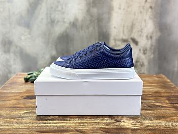 Fortok Givenchy 3D Printed Logo Sneakers Blue
