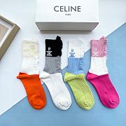 Fortok Celine Multicolor Socks Set  - 1