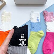 Fortok Celine Multicolor Socks Set  - 2