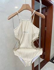 Fortok MiuMiu Swimsuit Beige - 1