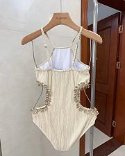 Fortok MiuMiu Swimsuit Beige - 2