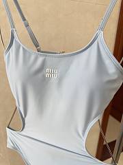 Fortok MiuMiu Swimsuit Blue - 3