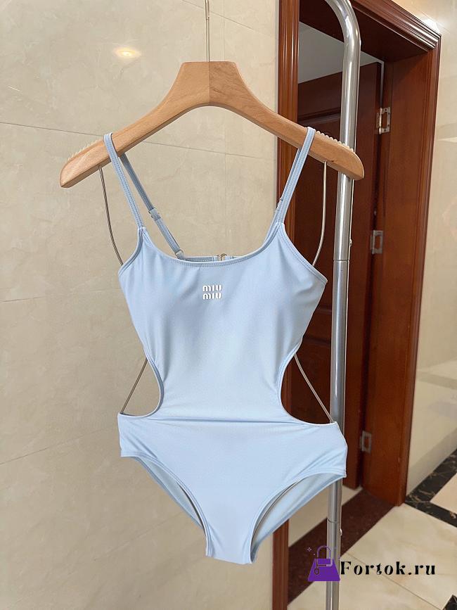Fortok MiuMiu Swimsuit Blue - 1