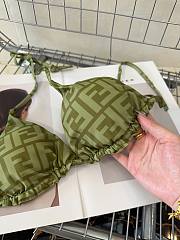 Fortok Fendi Swimsuit Green - 3