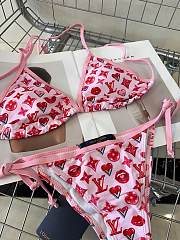 Fortok Louis Vuitton Monogram Swimsuit Pink - 1