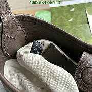 Fortok Gucci Medium Ophidia GG Shoulder Bag Brown 23x21x12cm - 6