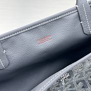 Fortok Goyard Mini Tote Bag Grey & Black - 2