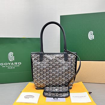 Fortok Goyard Mini Tote Bag Black 