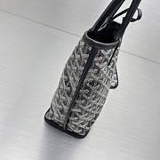 Fortok Goyard Mini Tote Bag Black  - 5