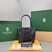 Fortok Goyard Mini Tote Bag Black  - 2