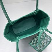 Fortok Goyard Mini Tote Bag Green - 5
