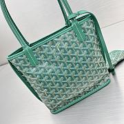 Fortok Goyard Mini Tote Bag Green - 3