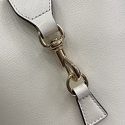 Fortok Gucci Original Mini Bucket Bag White 782908 18.5x20.5x12.5cm - 2