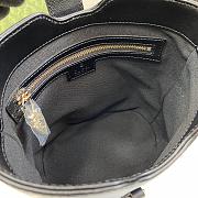 Fortok Gucci Original Mini Bucket Bag Black 782908 18.5x20.5x12.5cm - 2