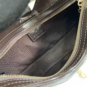 Fortok Gucci Moon Side Mini Shoulder Bag Beige 786015 12x24x5cm - 6
