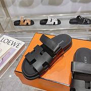 Fortok Hermes Chypre Sandals Black - 3