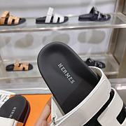 Fortok Hermes Chypre Sandals White - 5