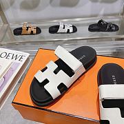 Fortok Hermes Chypre Sandals White - 3