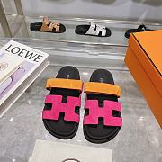 Fortok Hermes Chypre Sandal Orange & Pink - 1