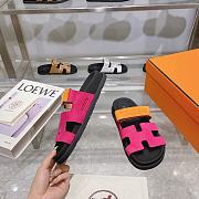 Fortok Hermes Chypre Sandal Orange & Pink - 5