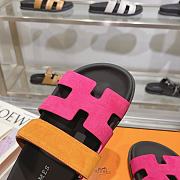 Fortok Hermes Chypre Sandal Orange & Pink - 4