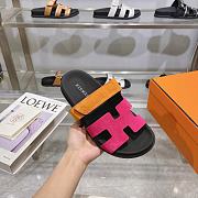 Fortok Hermes Chypre Sandal Orange & Pink - 3
