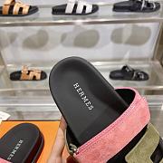 Fortok Hermes Chypre Sandal Green & Pink  - 5