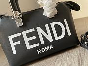 Fortok Fendi By The Way Boston Mini Bag Black 18.5x8.5x17cm - 5