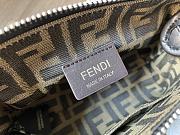 Fortok Fendi By The Way Boston Mini Bag Black 18.5x8.5x17cm - 2