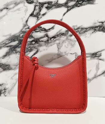 Fortok Fendi Mini Fendessence Red Bag 80165 27x20.5x7cm