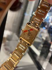 Fortok Cartier Tank Must Watch in Gold - 6