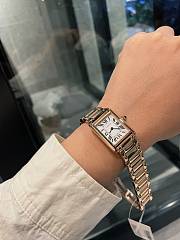 Fortok Cartier Tank Must Watch in Rose Gold - 2