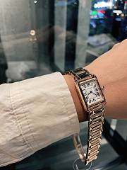 Fortok Cartier Tank Must Watch in Rose Gold - 5