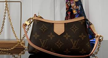 Fortok Louis Vuitton Mini Pochette Monogram Canvas Bag M40309 16.5x10x3cm