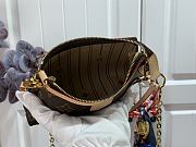 Fortok Louis Vuitton Mini Pochette Monogram Canvas Bag M40309 16.5x10x3cm - 6