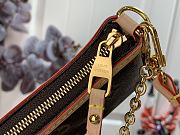 Fortok Louis Vuitton Mini Pochette Monogram Canvas Bag M40309 16.5x10x3cm - 3