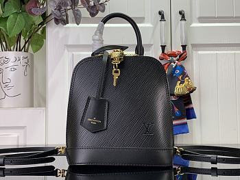 Fortok Louis Vuitton Alma Backpack Black M25103 15x20x10cm