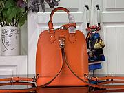 Fortok Louis Vuitton Alma Backpack Orange M25103 15x20x10cm - 4