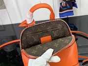 Fortok Louis Vuitton Alma Backpack Orange M25103 15x20x10cm - 3