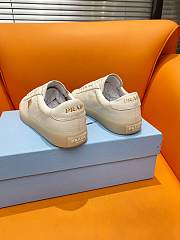 Fortok Prada White Leather Low-Top Sneakers - 6