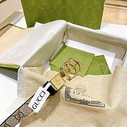 Fortok Gucci Double G Buckle Reversible Belt Brown  - 3