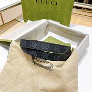 Fortok Gucci Double G Buckle Reversible Belt Black & Brown - 5