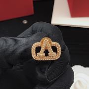 Fortok Valentino Earrings Studded With Diamonds VED0052 - 4