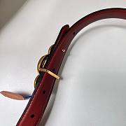 Fortok Louis Vuitton Circle Prime Reversible Belt Light Brown - 5