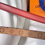 Fortok Louis Vuitton Circle Prime Reversible Belt Light Brown - 3